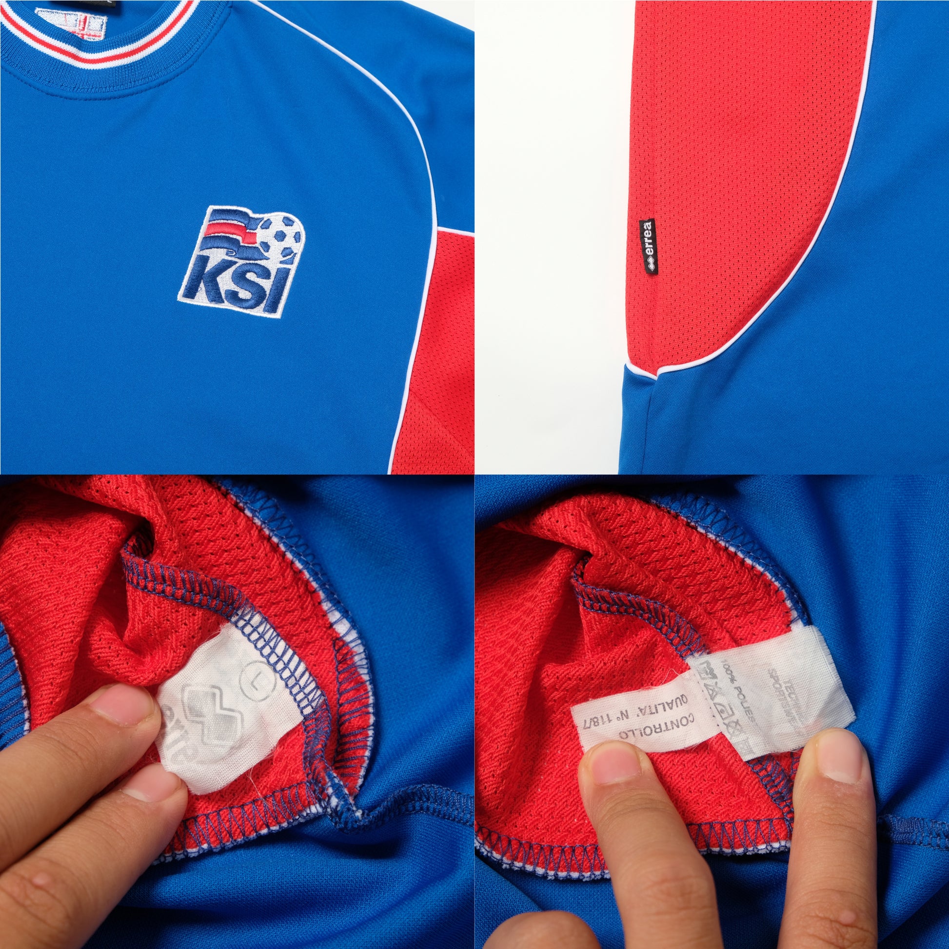 2004/05 Iceland Home Shirt Errea (L)