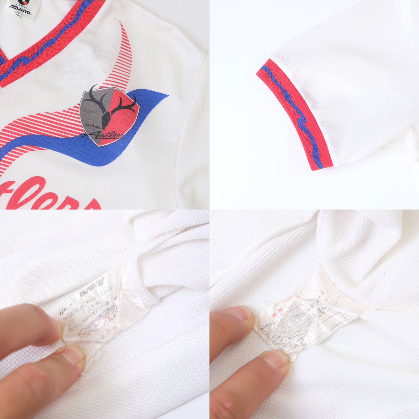 1993/95 Kashima Antlers Training Shirt J-League Mizuno (M)