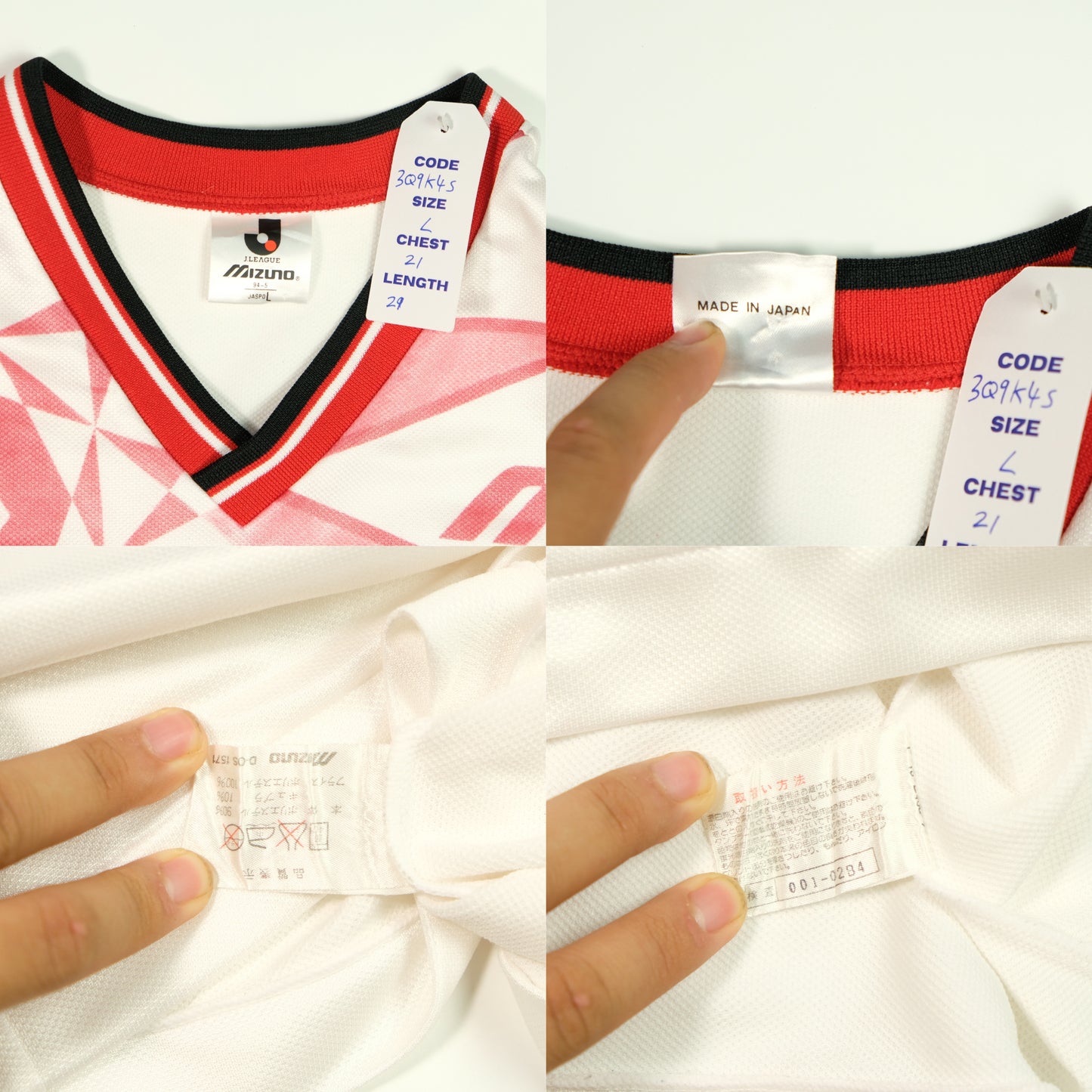 Urawa Mitsubishi Red Diamonds J-League Japan 1993/1994 Football Shirt Large