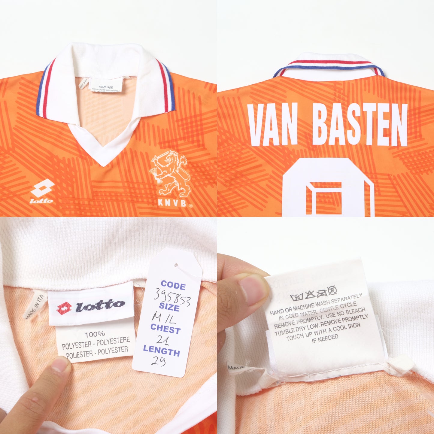 1994/95 Netherlands Home Shirt Lotto Van Basten (M/L)