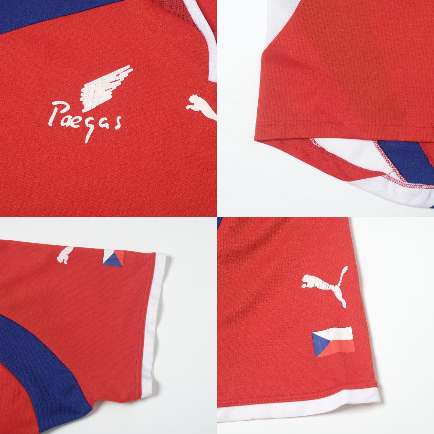 2000/02 Czech Republic Home Shirt Puma (L/XL)