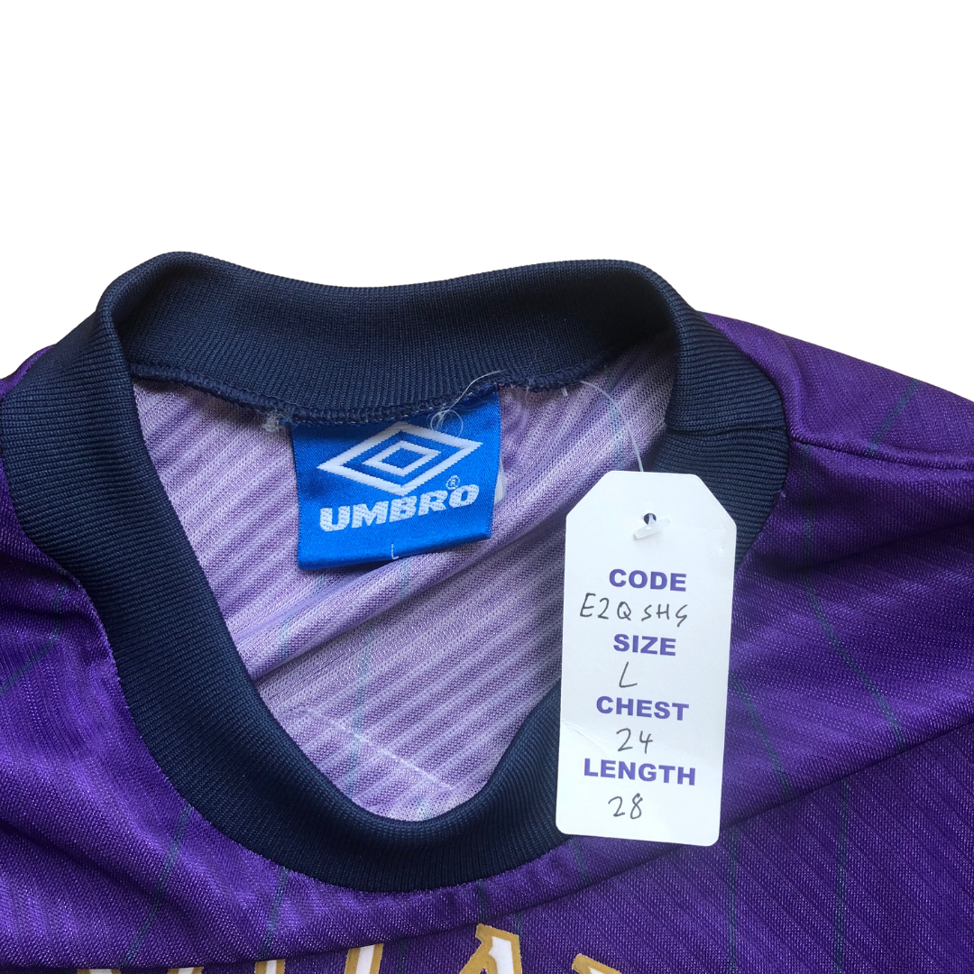 Scotland Original 1994/1995 Umbro Training Football Shirt Large