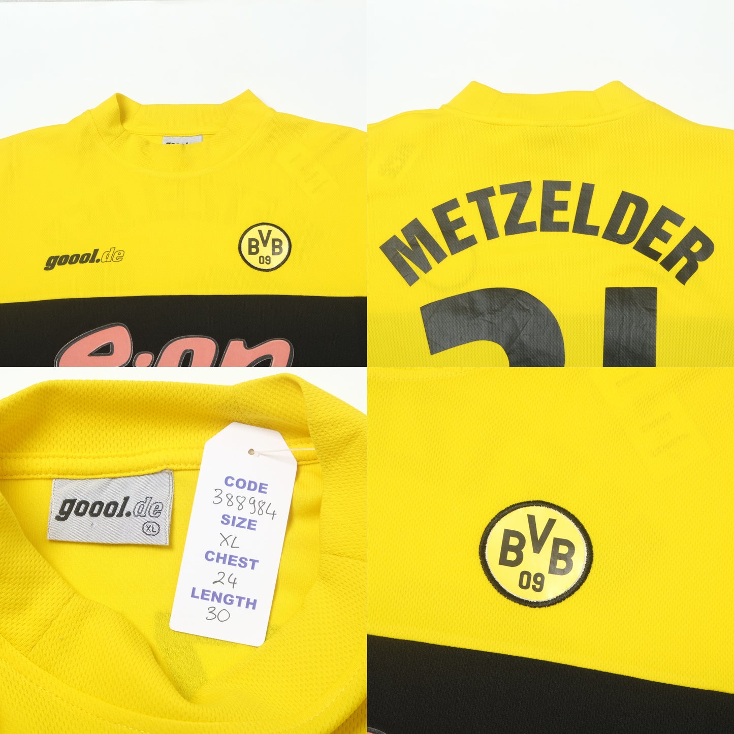 2002/03 Borussia Dortmund Home Shirt Metzelder (XL)