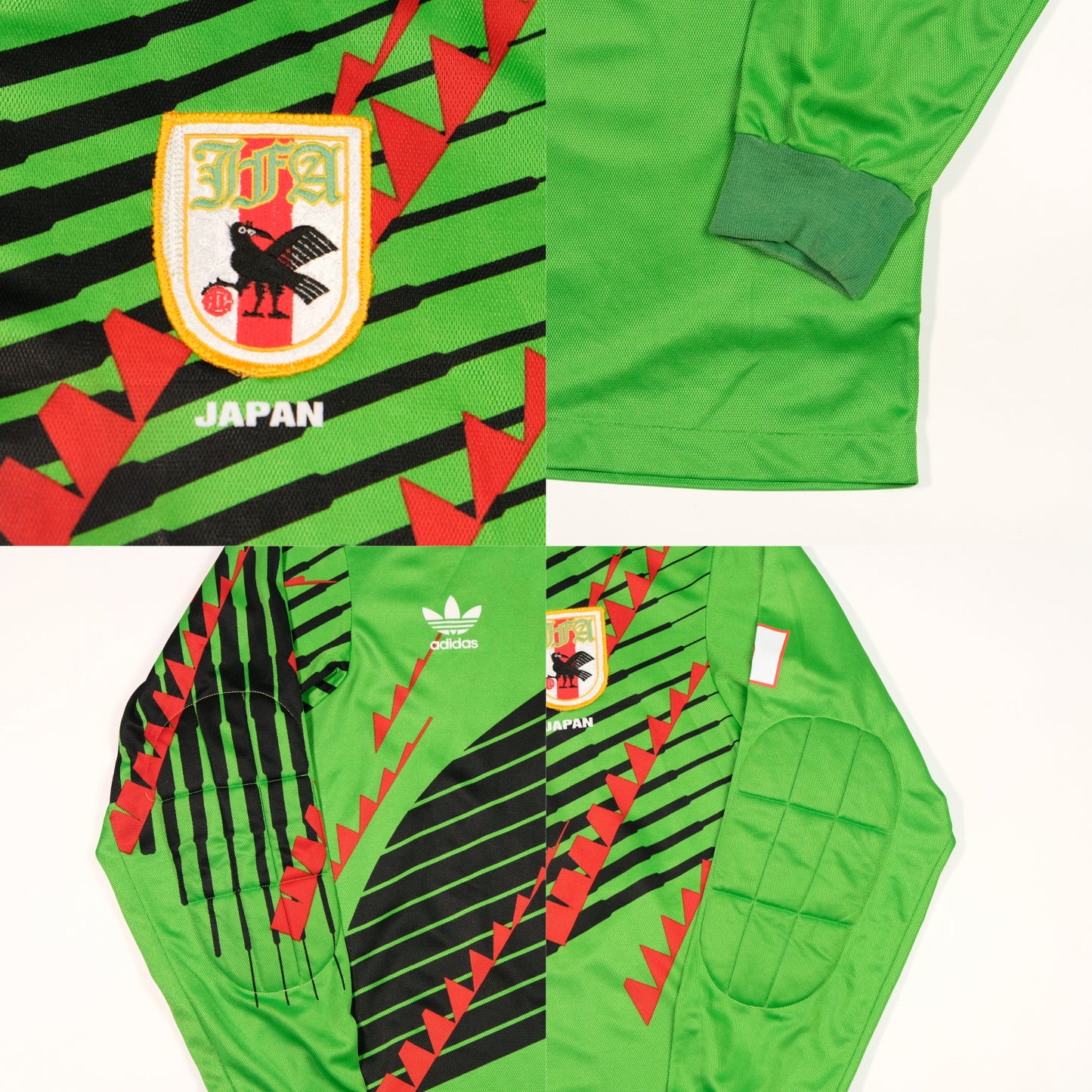 Japan Original Adidas 1993/1994 Goalkeeper Vintage Football Shirt Large