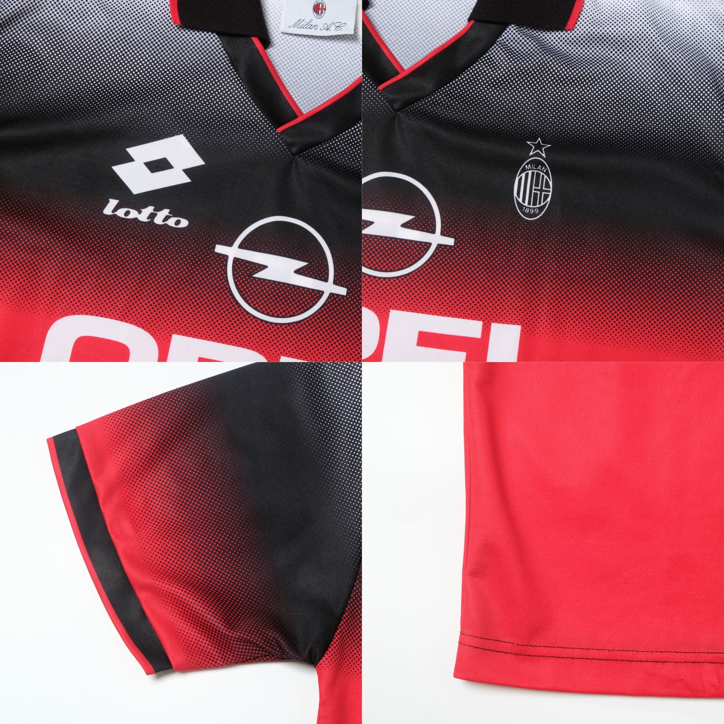 1996/97 AC Milan Training Shirt Lotto (L/XL)