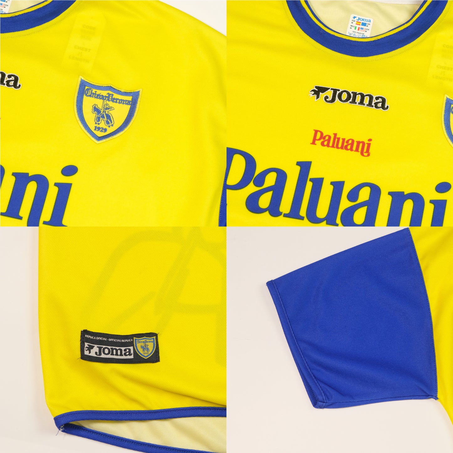2002/03 Chievo Verona Home Shirt Joma (L)