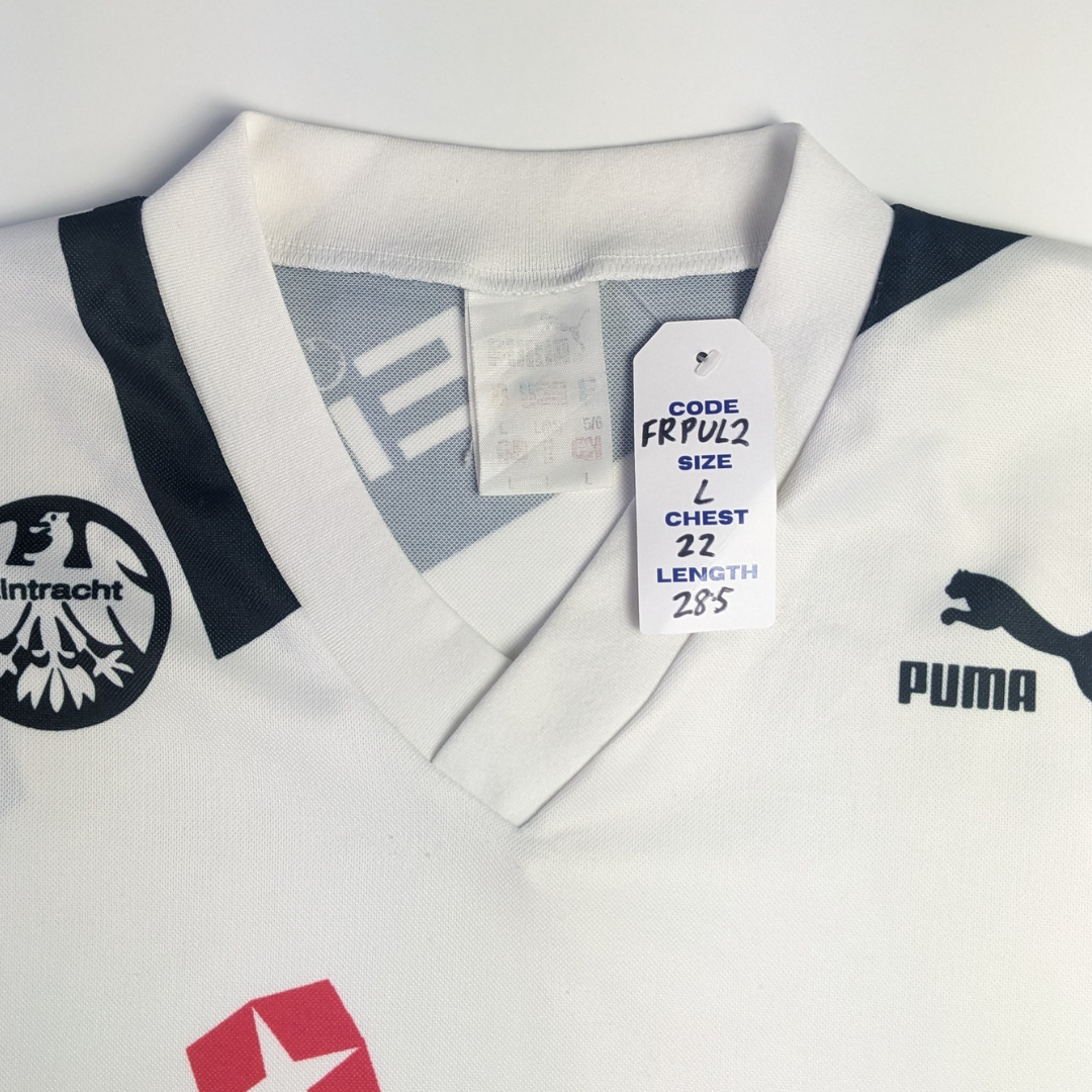 Eintracht Frankfurt Original Puma 1993/1993 Home Vintage Football Shirt Large