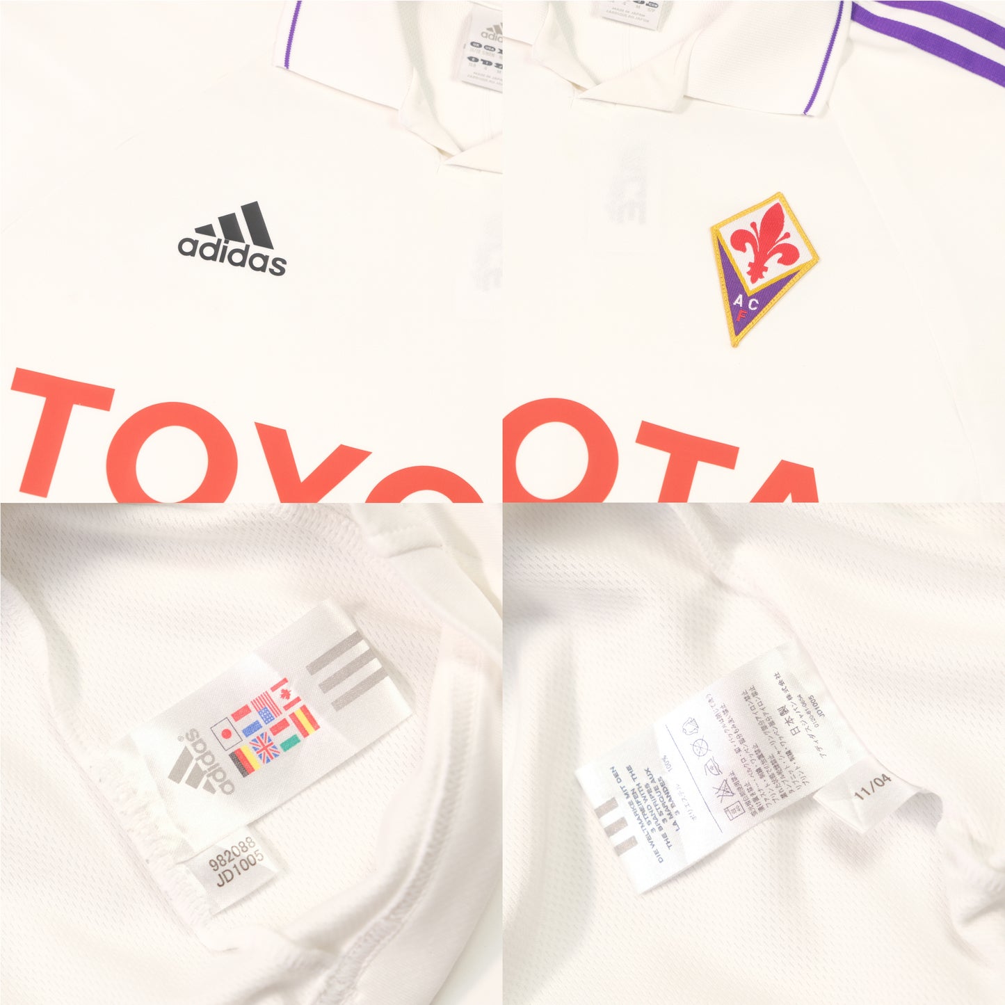 2004/05 Fiorentina Away Shirt Lotto (M/L)