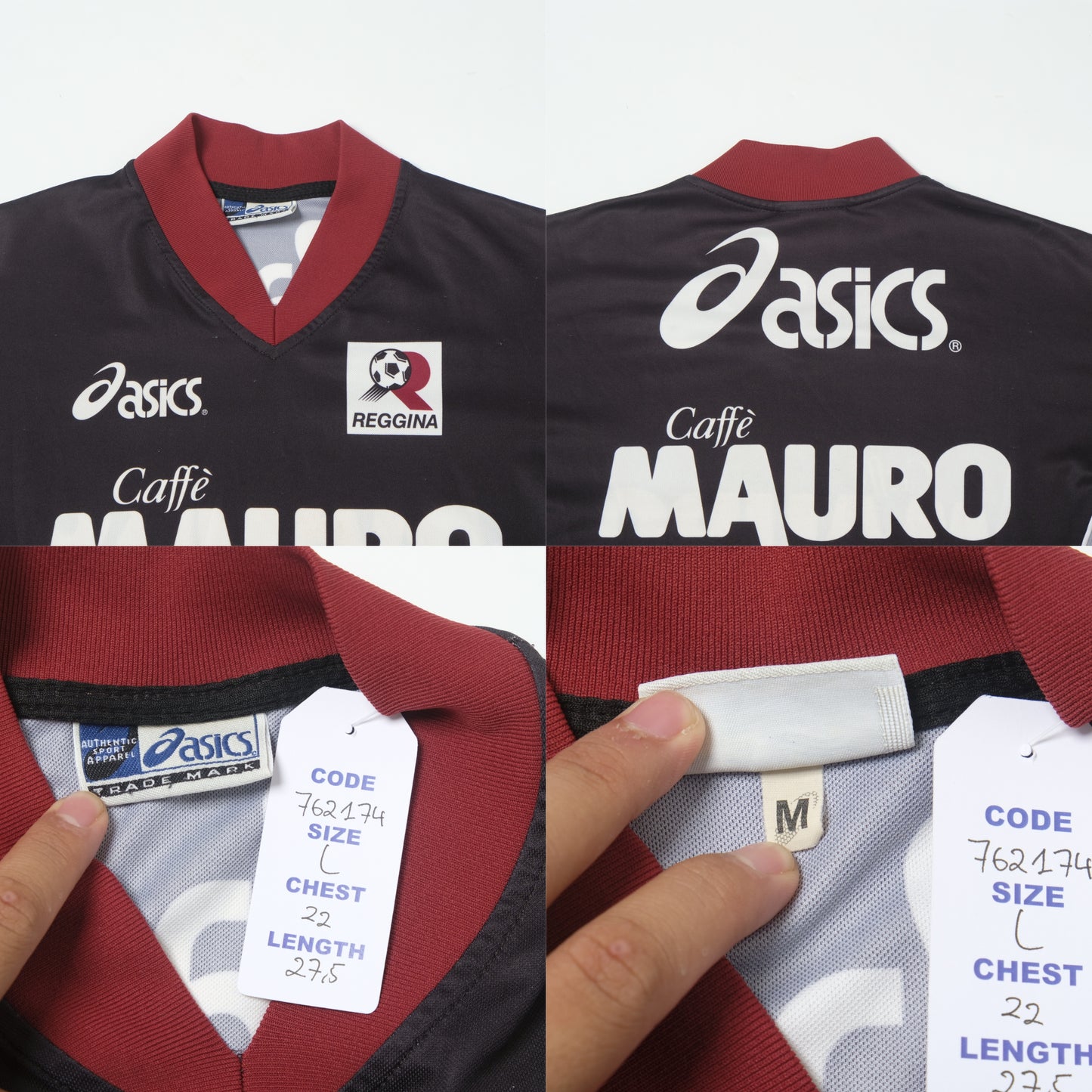 2002/03 Reggina Training Shirt Asics (L)