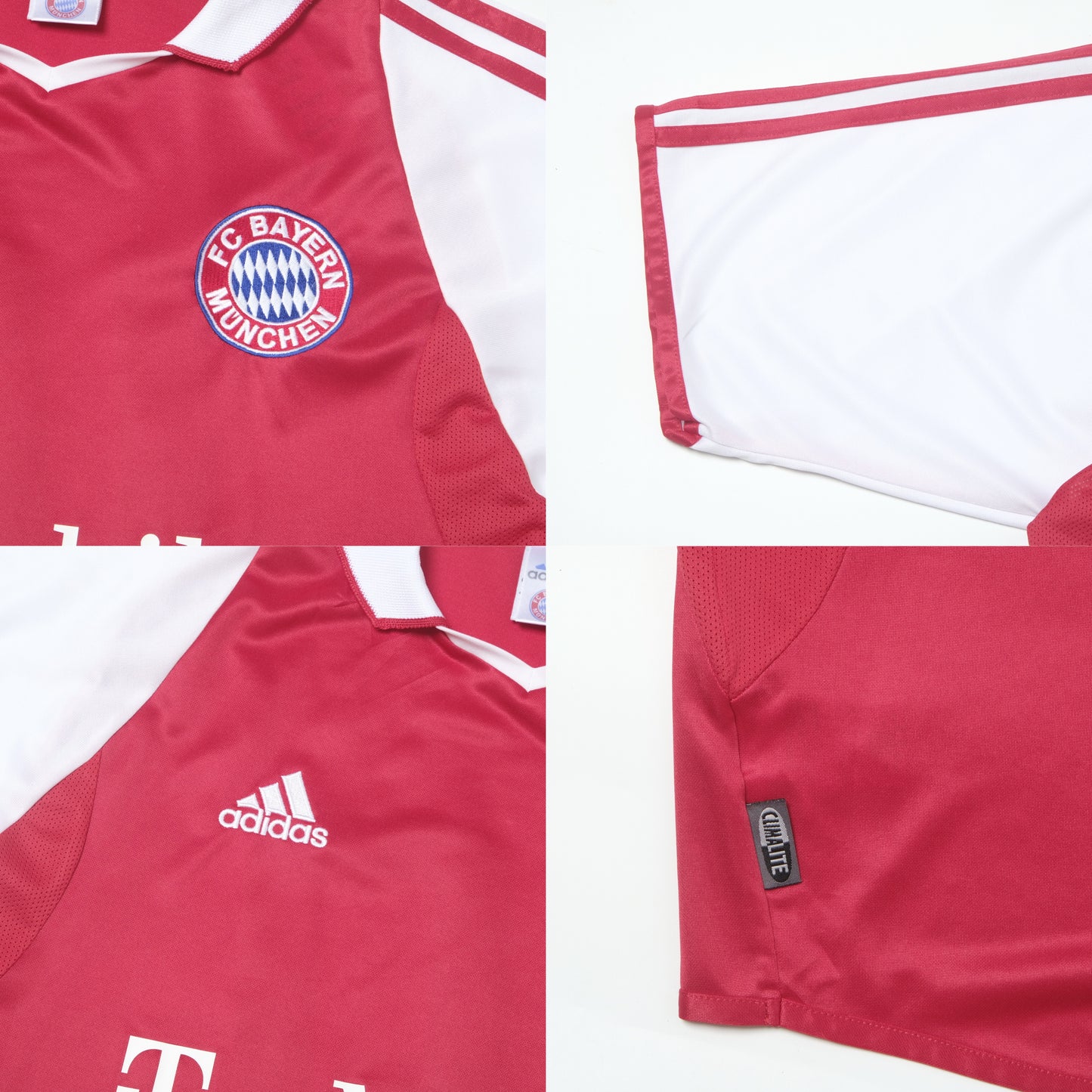 2003/04 Bayern Munich Home Shirt Adidas Makaay (L)