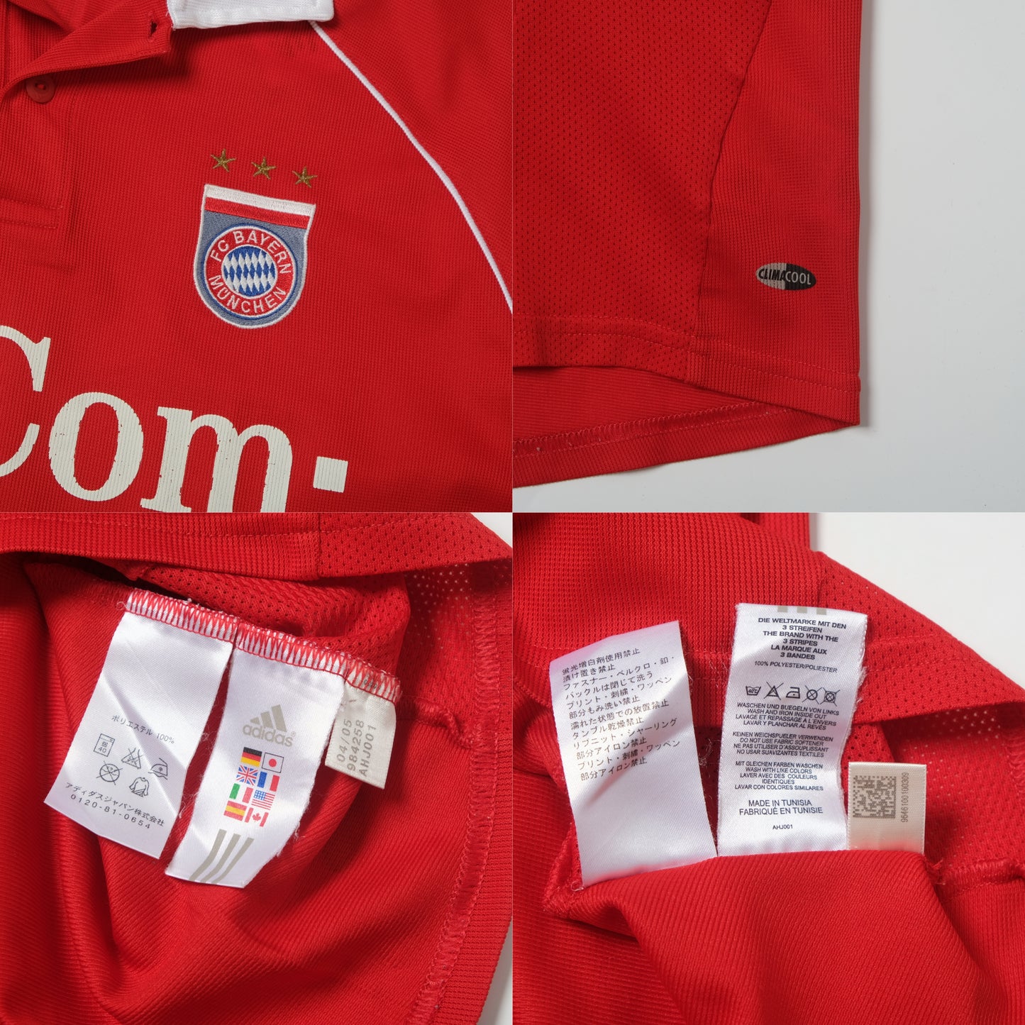 2005/06 Bayern Munich Home Shirt Adidas Makaay (L)