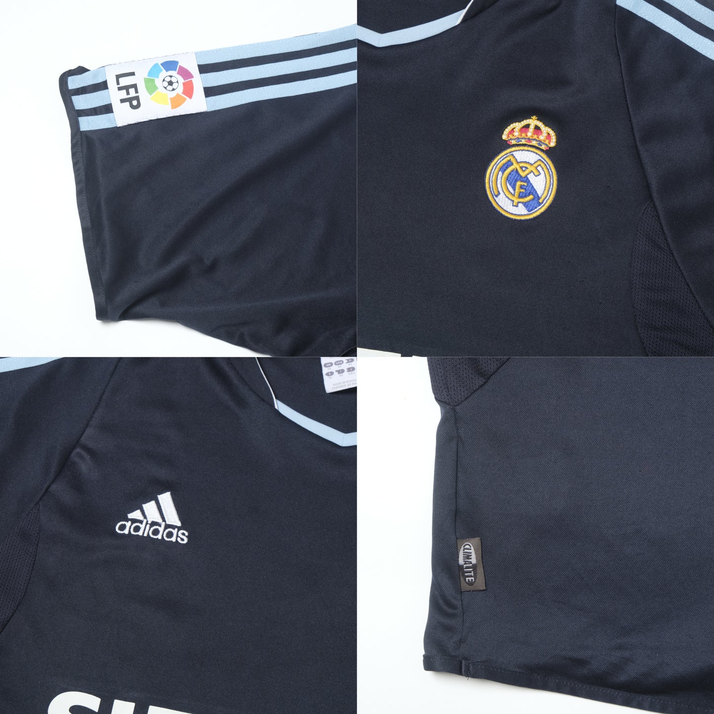 2003/04 Real Madrid Away shirt Adidas Beckham (L/XL)