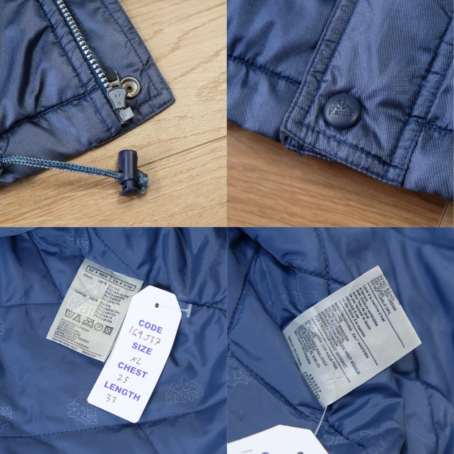 1997/99 Manchester City Training Jacket Kappa
