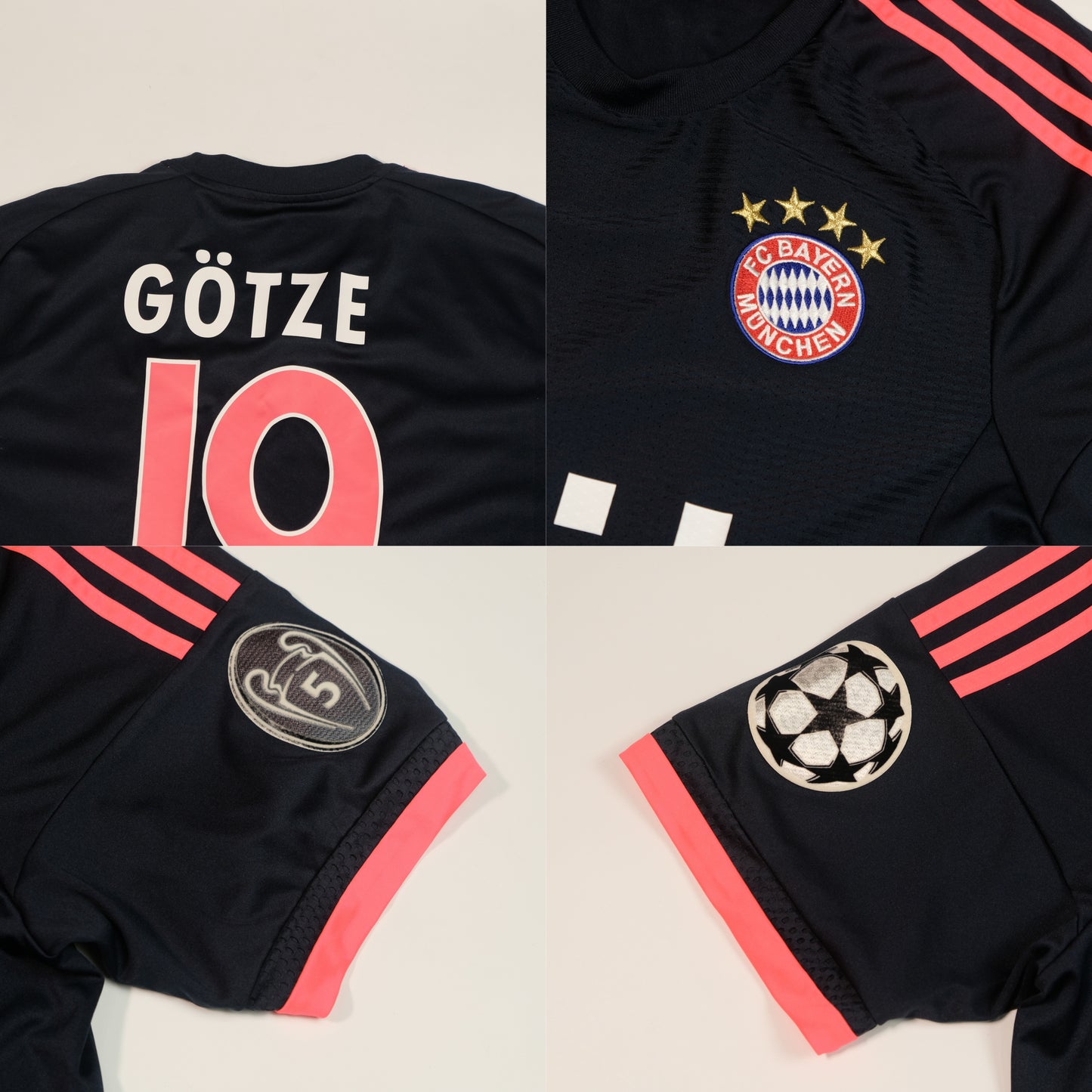 2015/16 Bayern Munich Third Shirt Adidas Gotze (L)