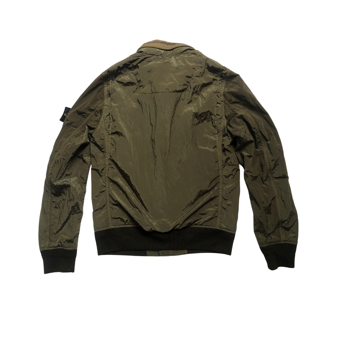 Stone Island S/S 2014 Nylon Metal/Tyvek Shield Jacket Small