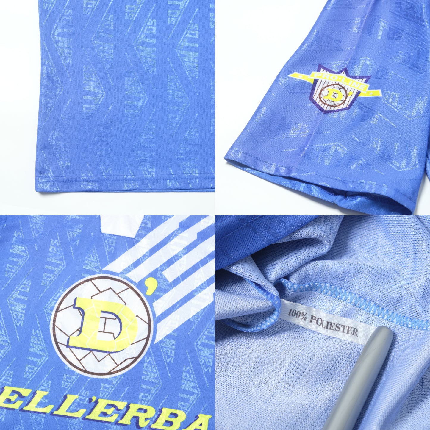 1993/94 Santos Training Shirt Dellerba (L/XL)