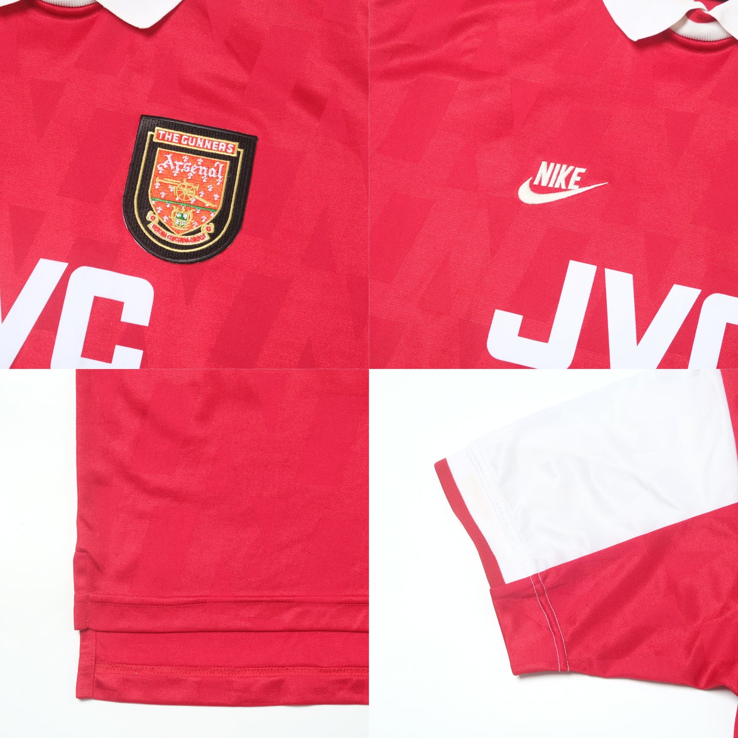 1994/96 Arsenal Home Shirt Template Nike Bergkamp (M/L)