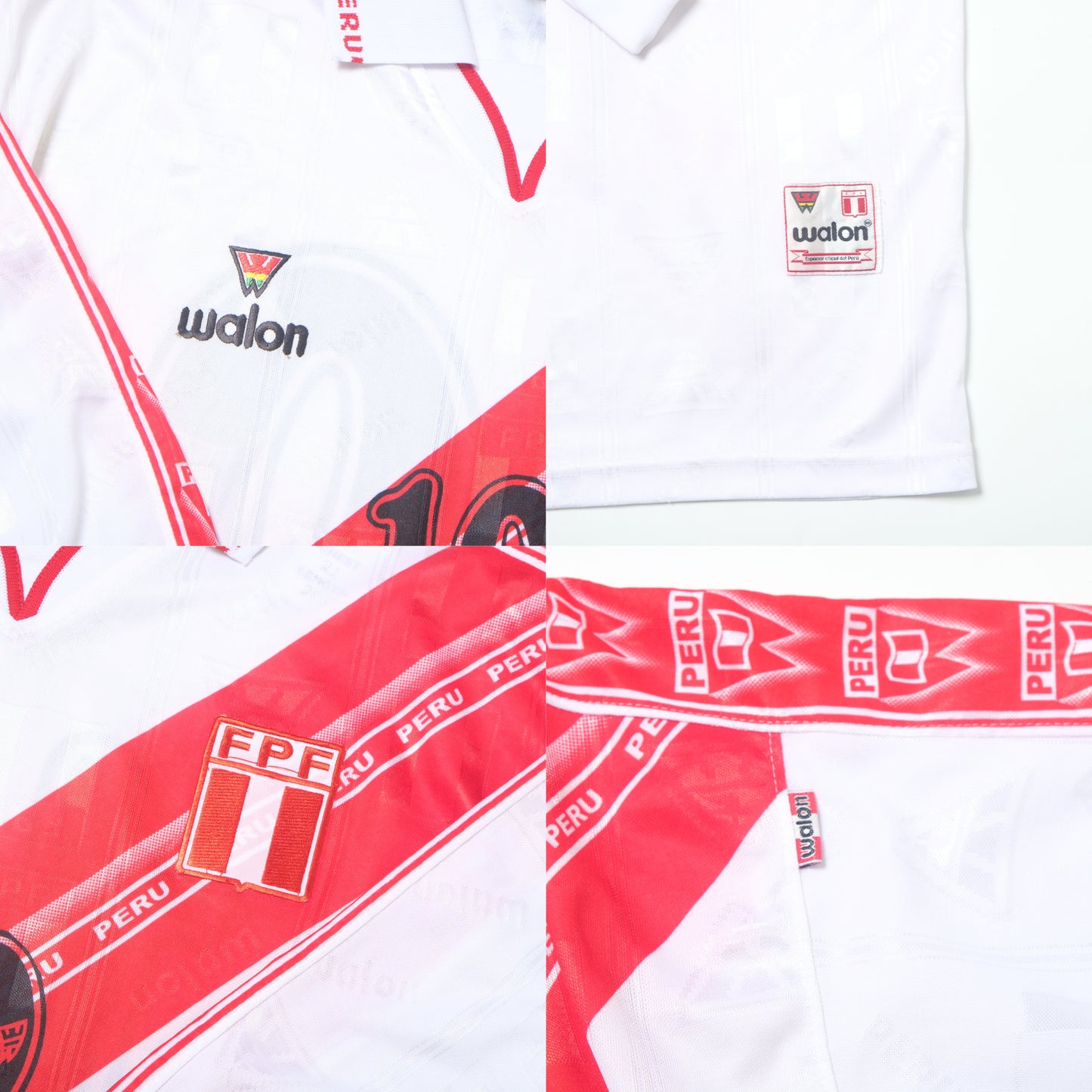 2000/01 Peru Home Shirt Walon (L)