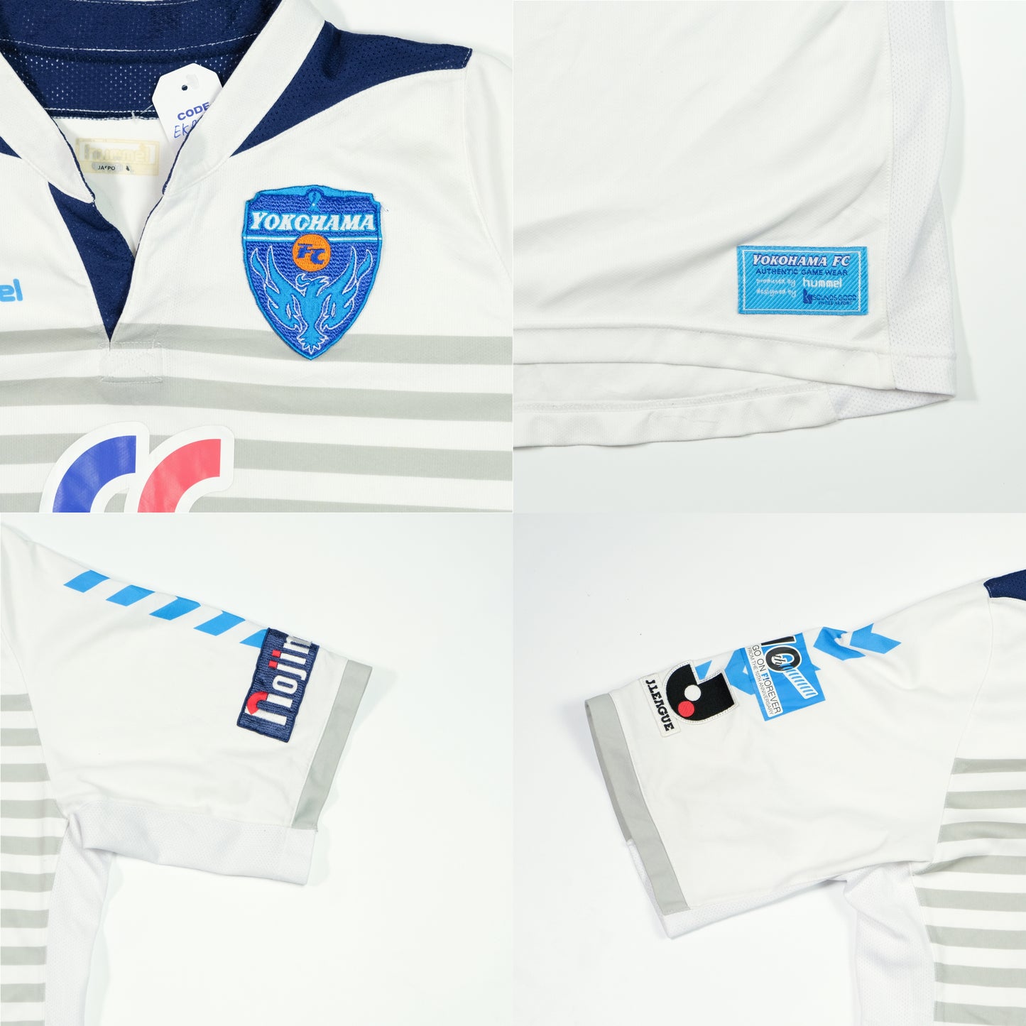 Yokohama FC 2007 J-League Japan Hummel Home Football Shirt Large