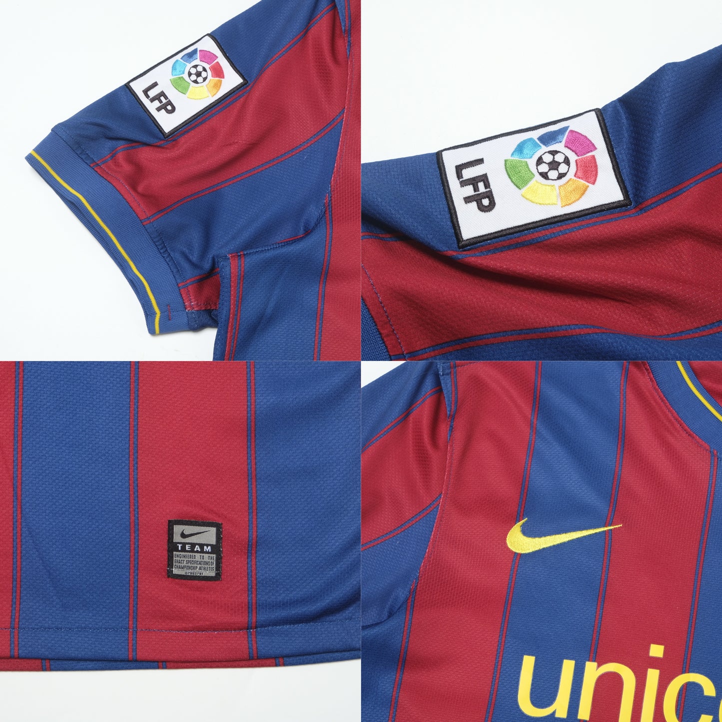 2009/10 Barcelona Home Shirt Nike Dani Alves (L/XL)