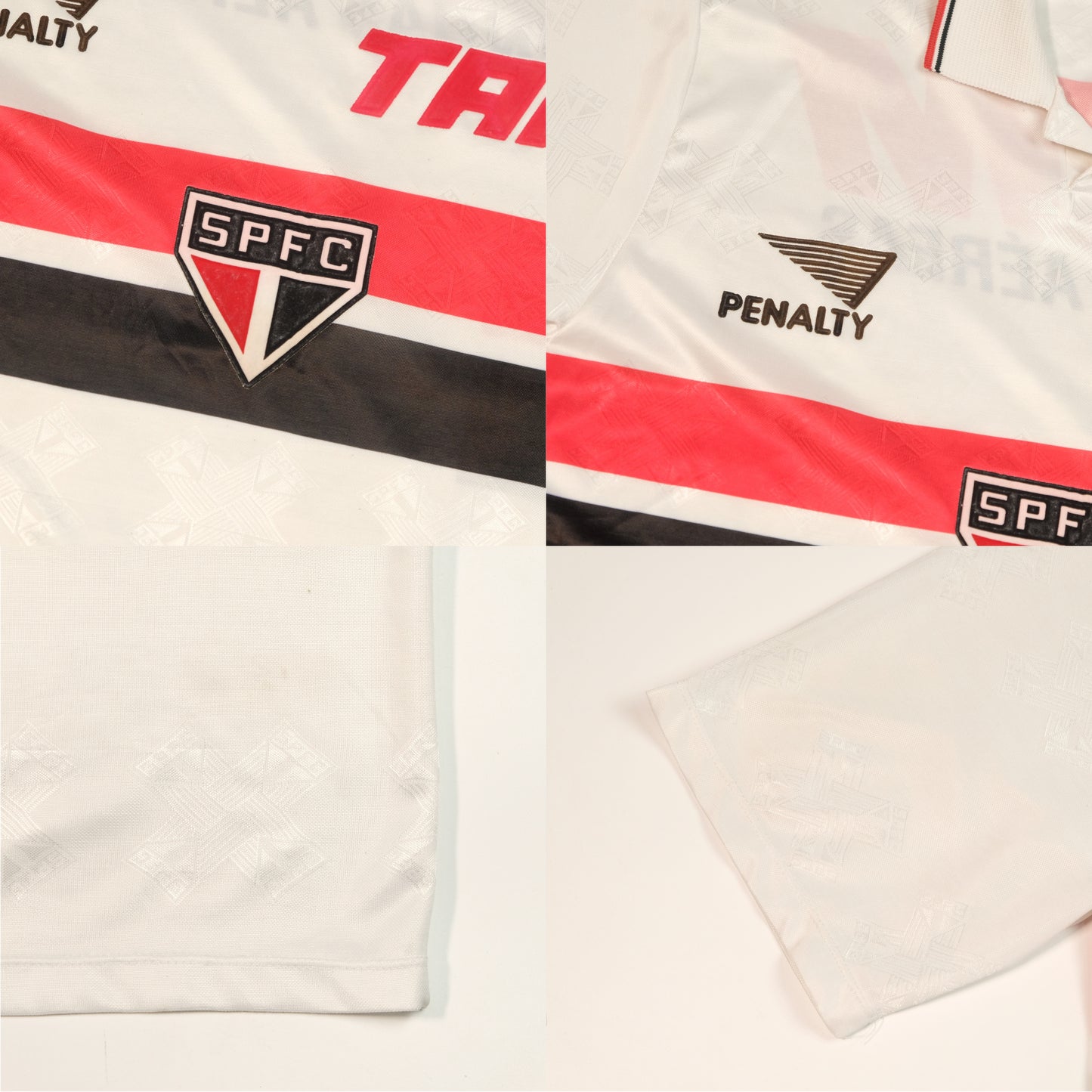 1992/94 Sao Paulo Home Shirt Penalty (L)