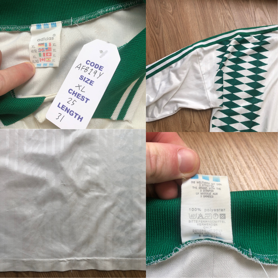 Toulouse Fontaines Club France 1993/1994 Adidas Football Shirt XL