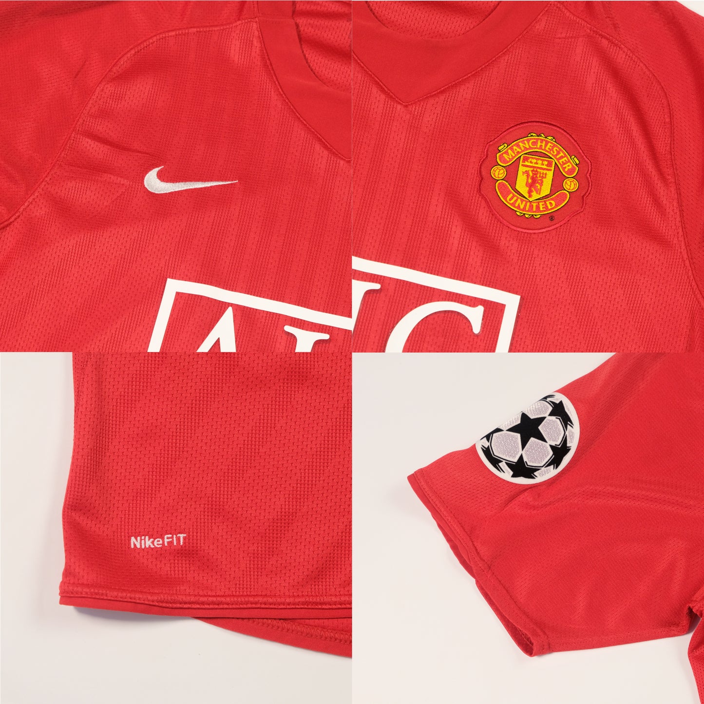 2007/08 Manchester United Home Shirt Ronaldo Nike (M)