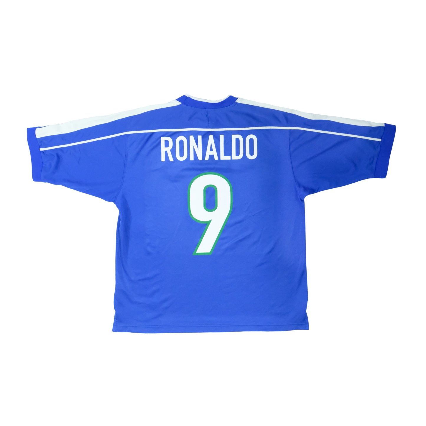 Brazil Ronaldo 9 Original Away Football Shirt 1998/2000 Nike Large