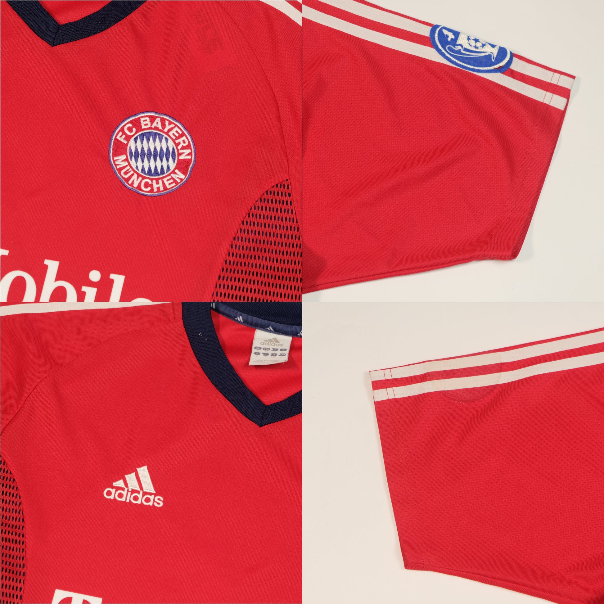 2002/03 Bayern Munich Home Shirt Adidas (L)
