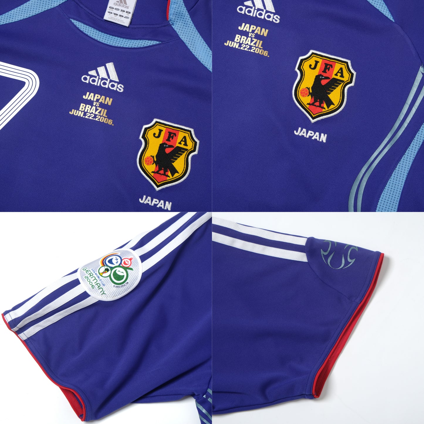 2006/07 Japan Home Shirt Adidas Nakata (L)