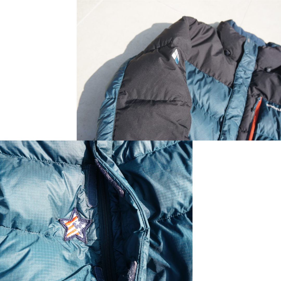 Montbell EX 700 Windstopper Vintage Puffer Jacket (L/XL)