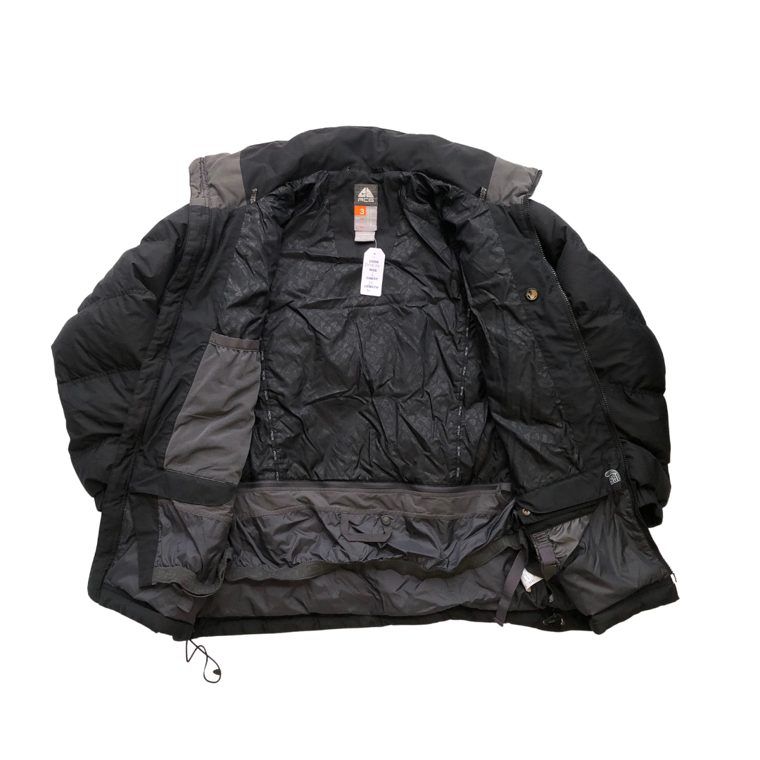 Nike ACG Vintage Black Down Puffer Jacket Large