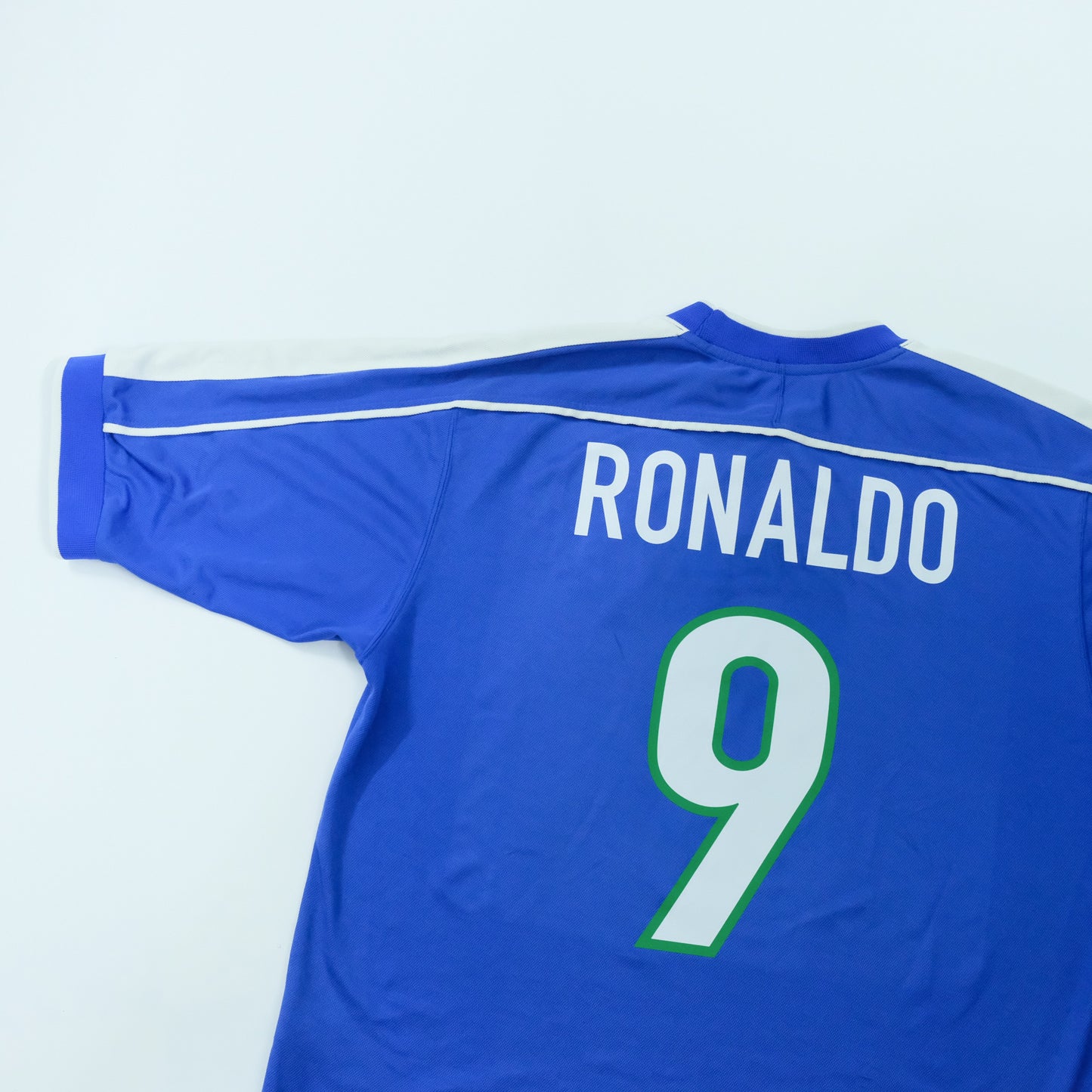 Brazil Ronaldo 9 Original Away Football Shirt 1998/2000 Nike Large