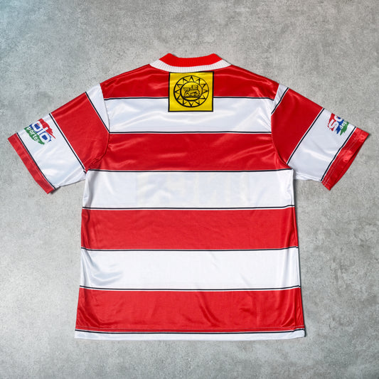 1995/96 Deportivo Morón (Argentina) Home Shirt Olan (L)