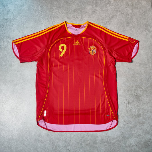 2006/08 Spain Home Shirt Adidas Torres (XL)