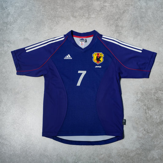 2002/04 Japan Home Shirt Adidas Nakata (M)