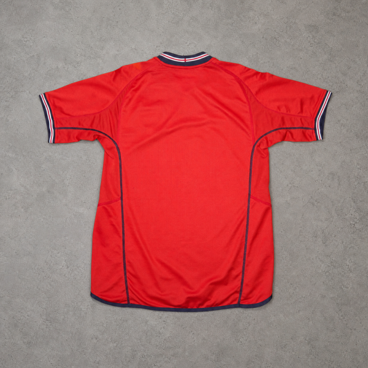 Camiseta de Visitante de Inglaterra 2002/04 Umbro (M)