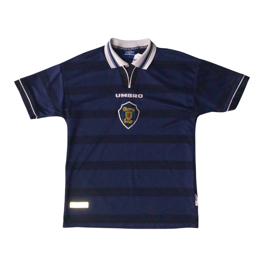 Scotland Original 1998/2000 Umbro Home Football Shirt Medium/Large