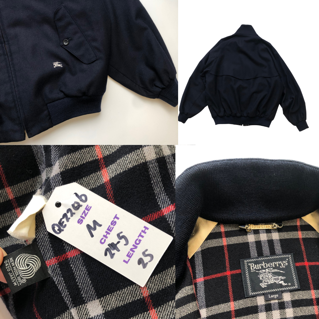 Burberry Vintage Wool Jacket Medium/Large