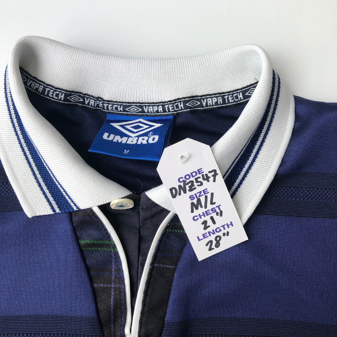 Scotland Original 1998/2000 Umbro Home Football Shirt Medium/Large