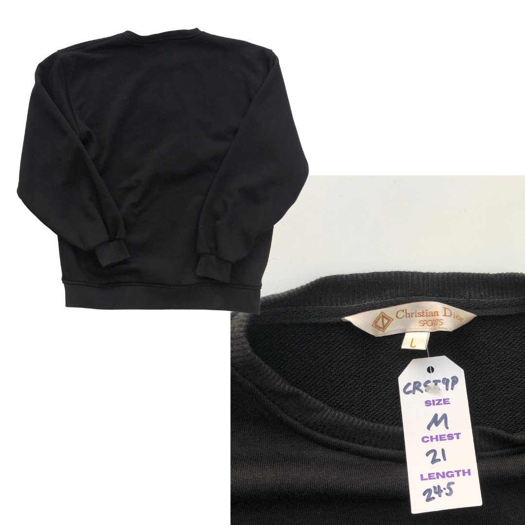 Christian Dior Sports 1990s Vintage Sweatshirt Medium