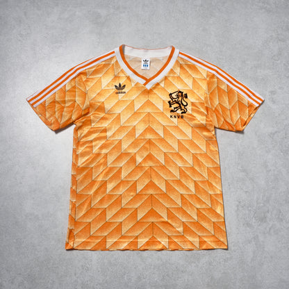 1988 Netherlands Home Shirt Adidas Original Template (M)