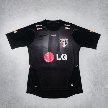 Camiseta de entrenamiento Sao Paulo 2009 Reebok Brasil (M)