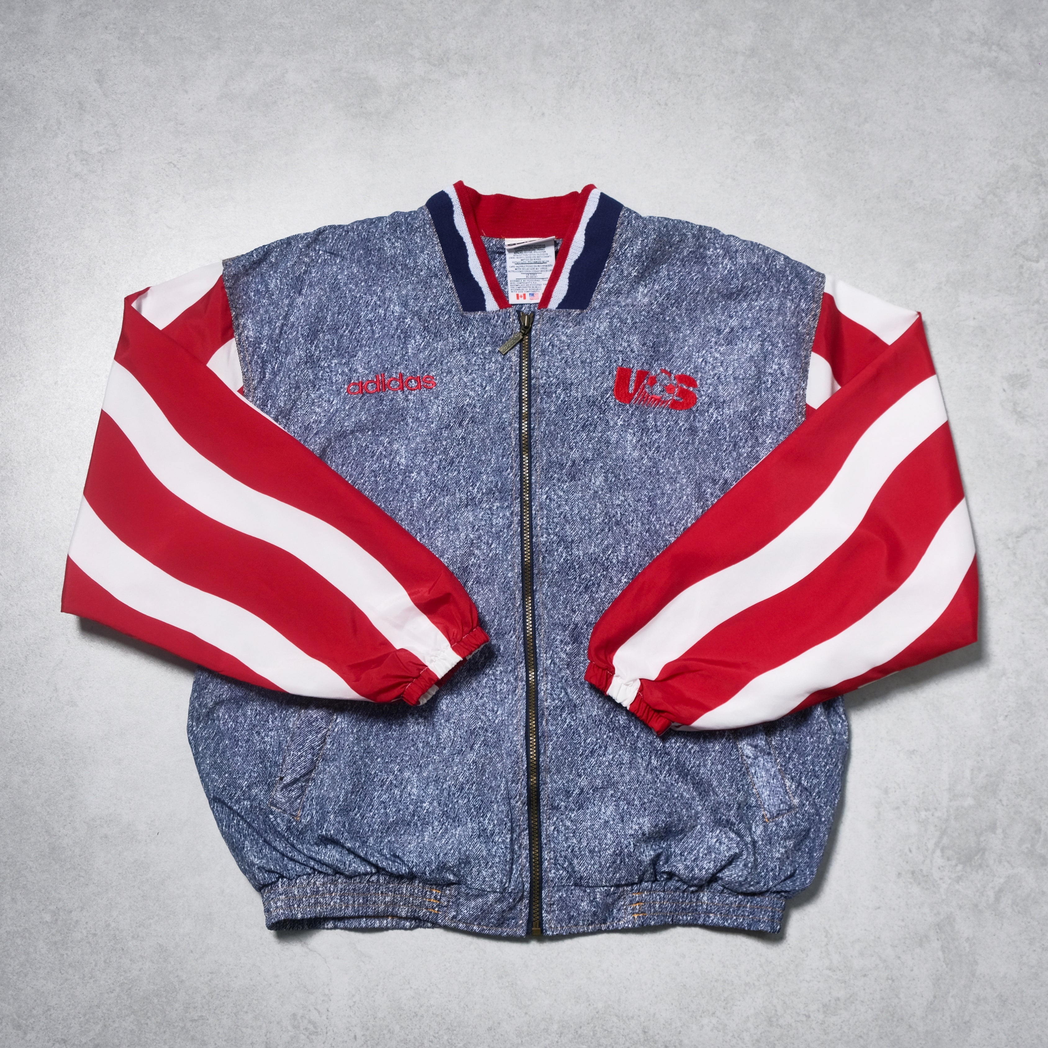 1994 USA Training Track Football Jacket Adidas (M)