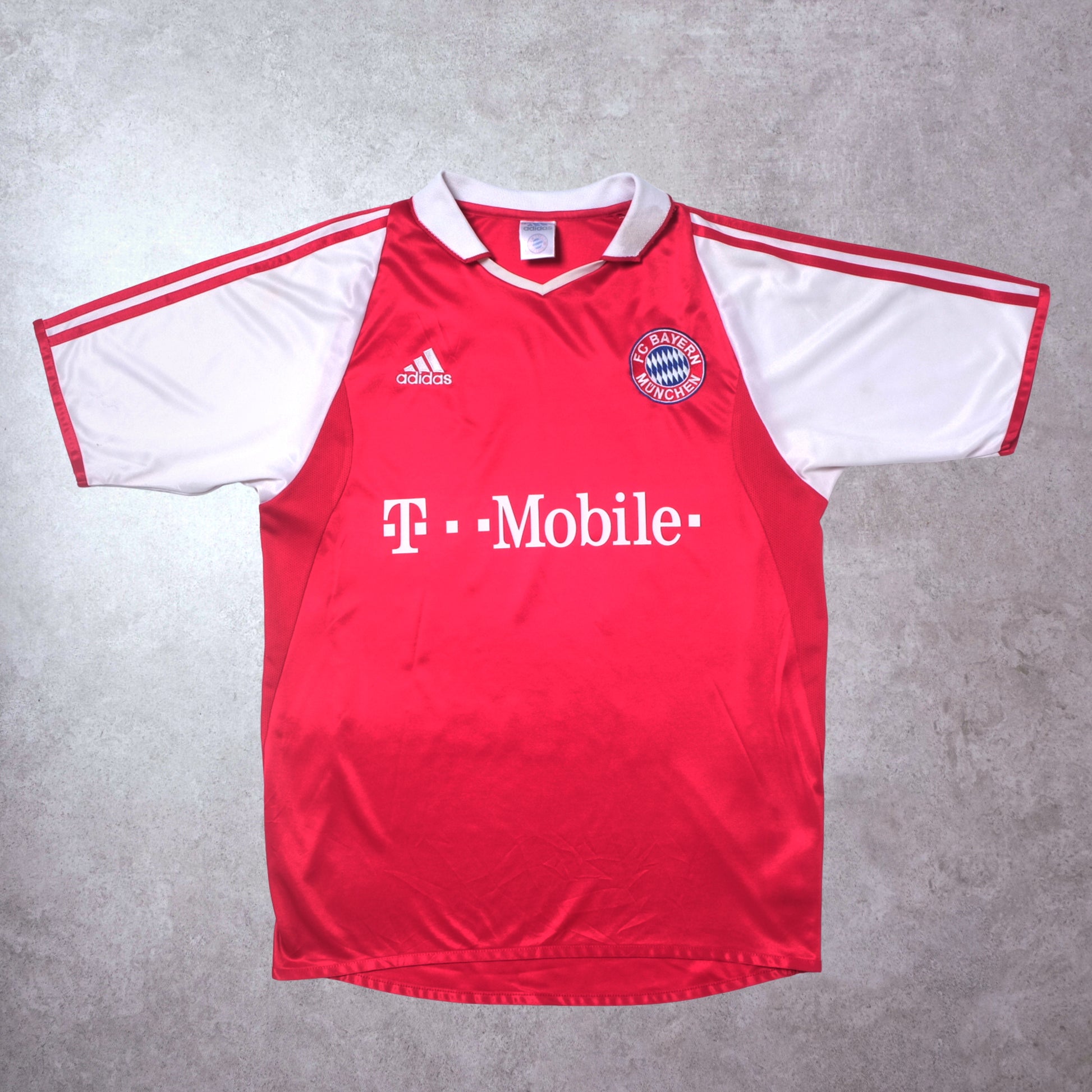 2003/04 Bayern Munich Home Shirt Adidas Ballack (M/L)