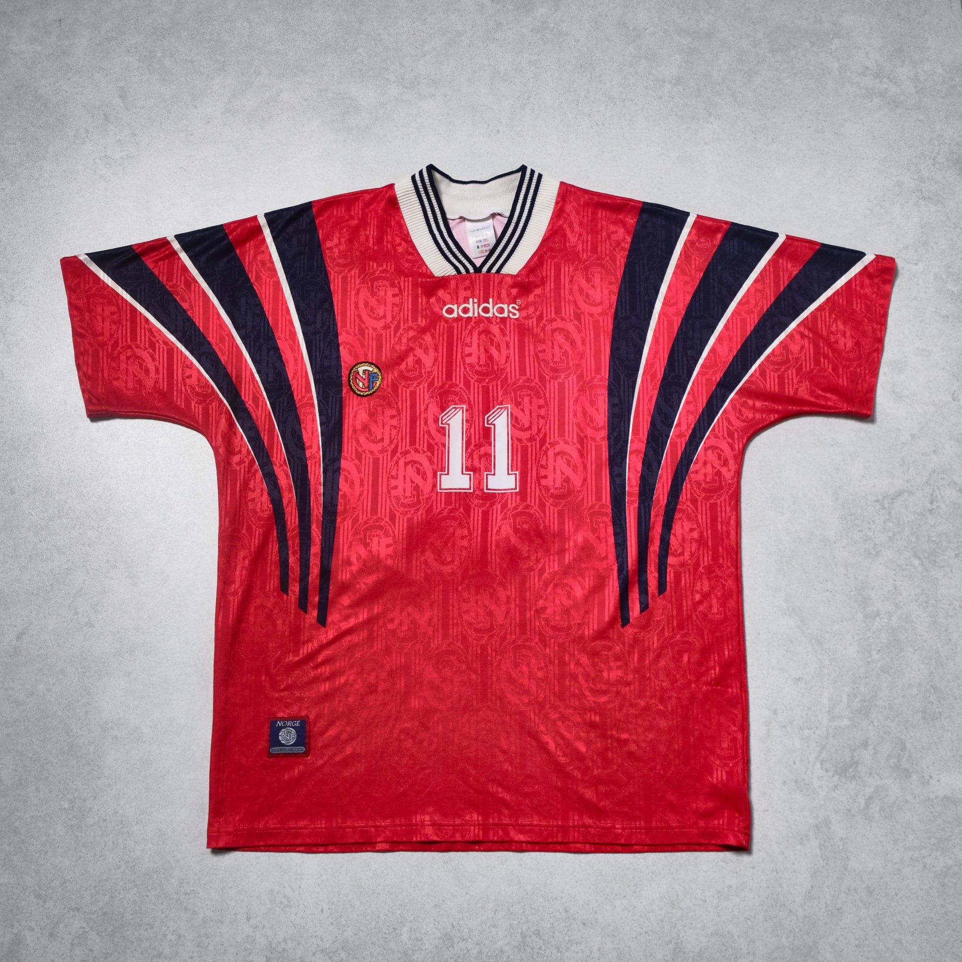 1996/97 Norway Home Shirt Adidas Solskjaer (XL)