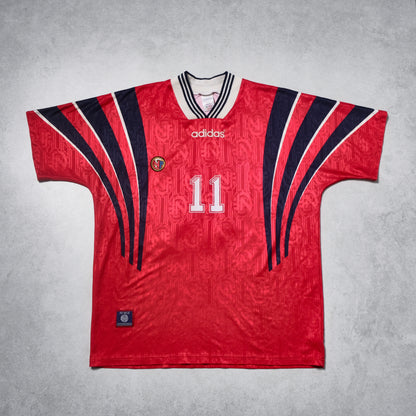 1996/97 Norway Home Shirt Adidas Solskjaer (XL)