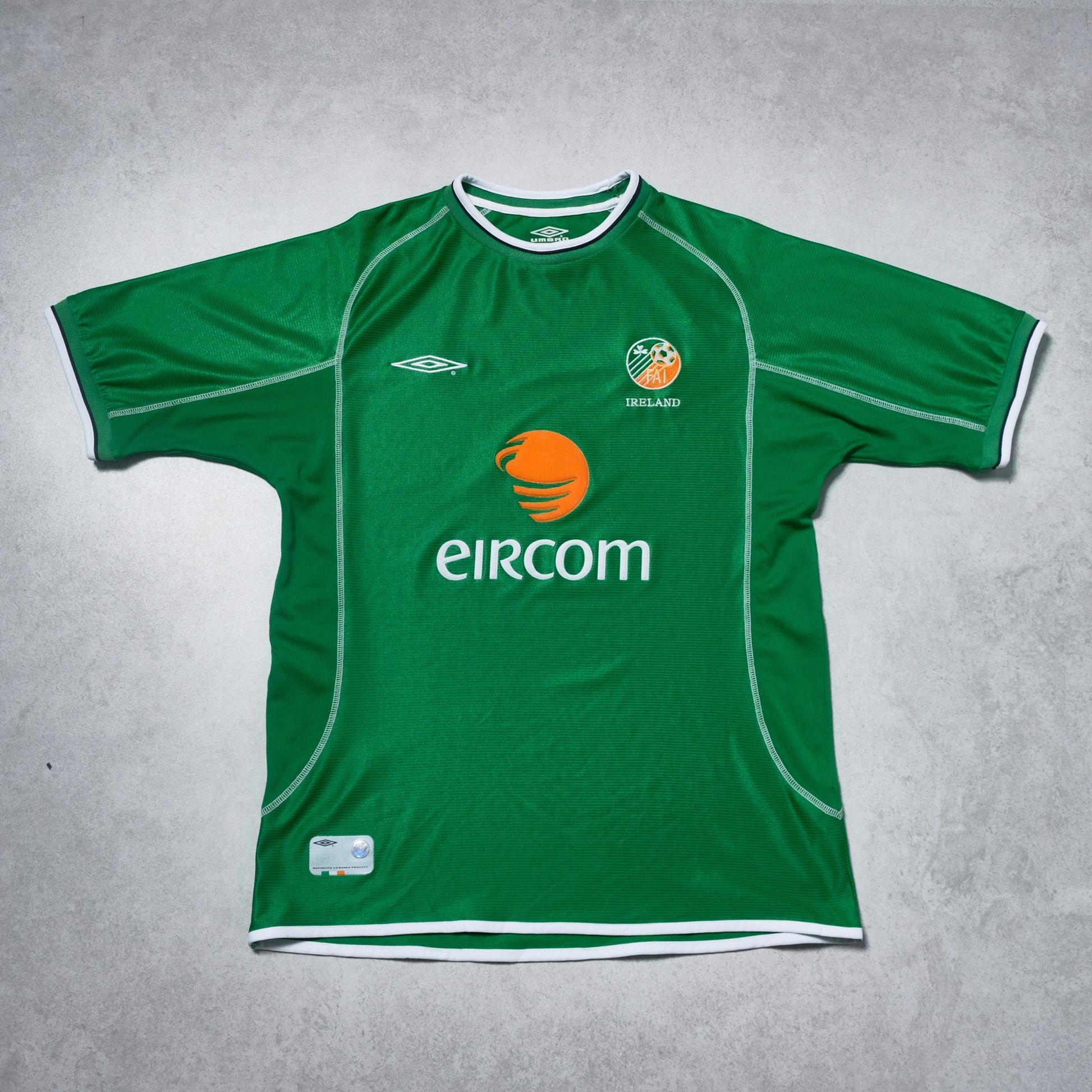 2001/03 Ireland Home Shirt Umbro (L/XL)