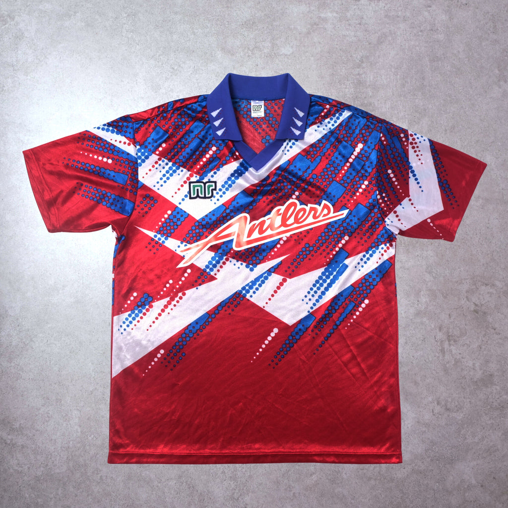 1996/97 Kashima Antlers Home Shirt J-League Ennerre (M)