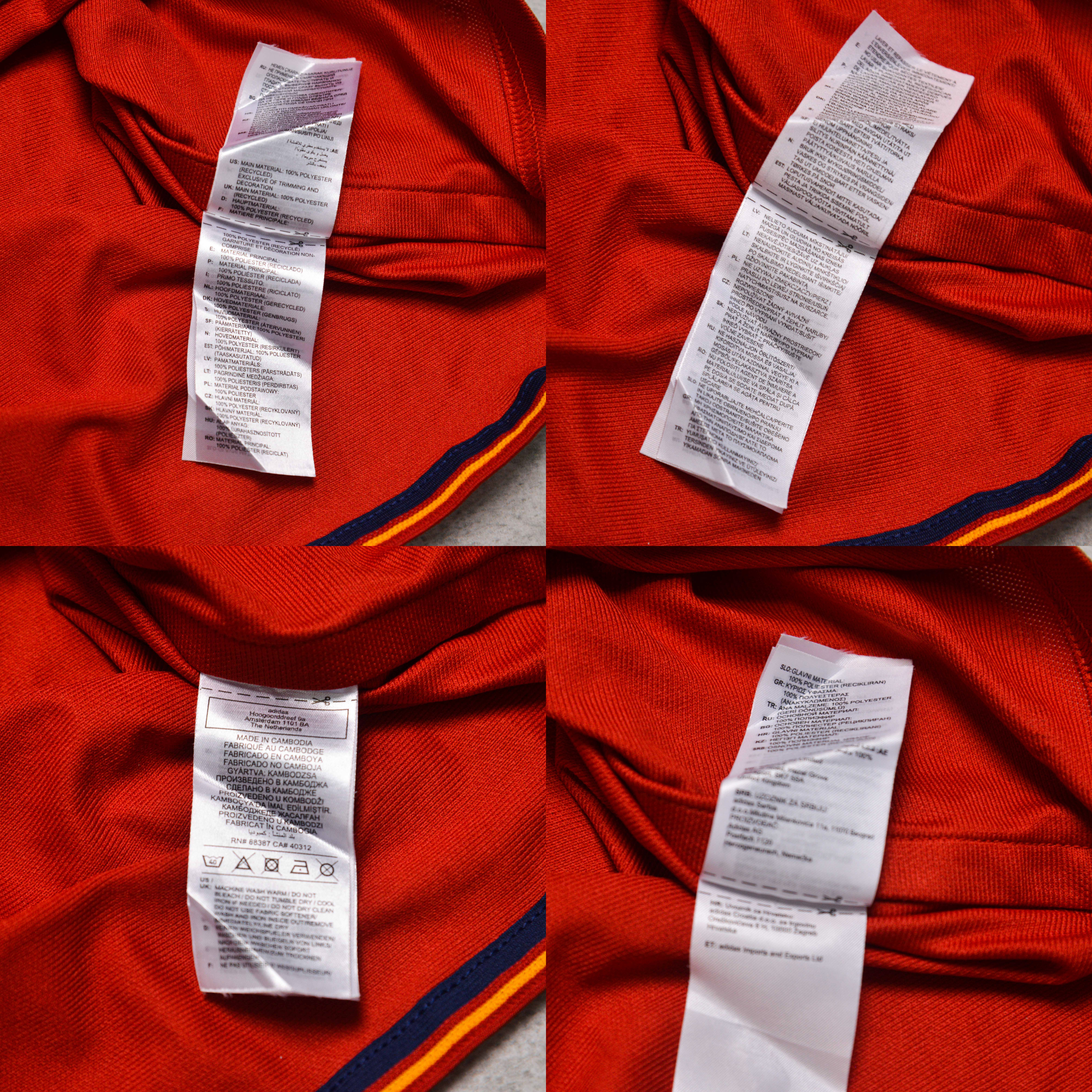 2022/23 Spain Home Shirt Adidas (S)